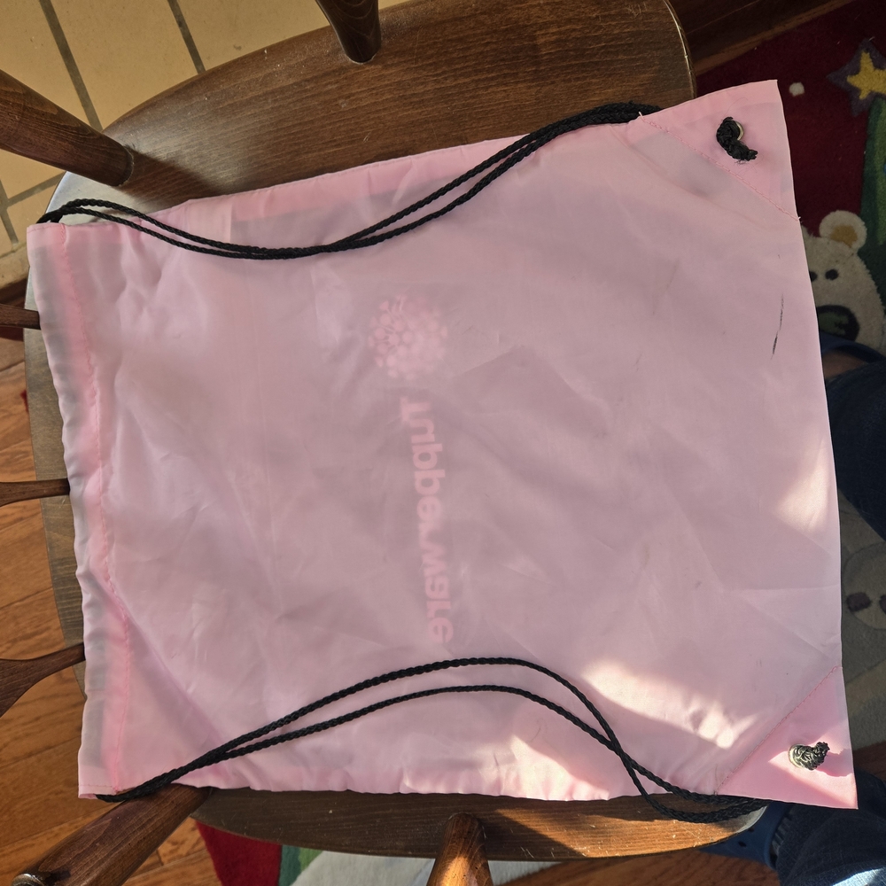 Tupperware Pink Drawstring Bag - Picture 4 of 5
